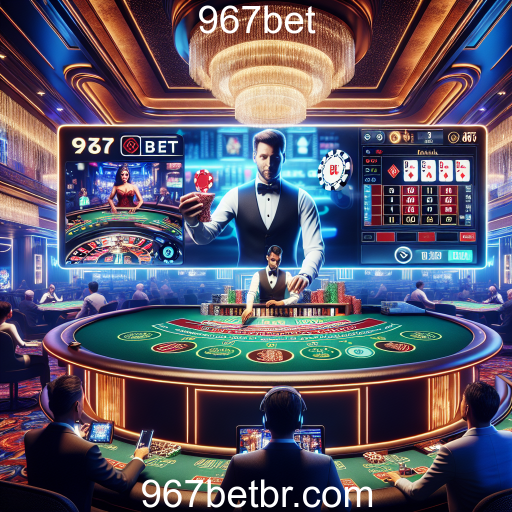 A Experiência Imersiva do Cassino Ao Vivo no 967bet